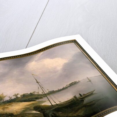 River landscape by School German