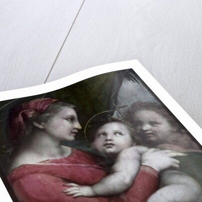 Madonna della Tenda, c.1512 by Raphael (1483-1520)