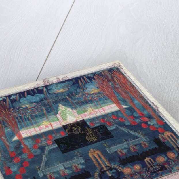 The Fireworks in St. Petersburg to celebrate the birthday of the Empress Elizabeth on 18 December 1741 by Mikhail Vassilievich Danilov