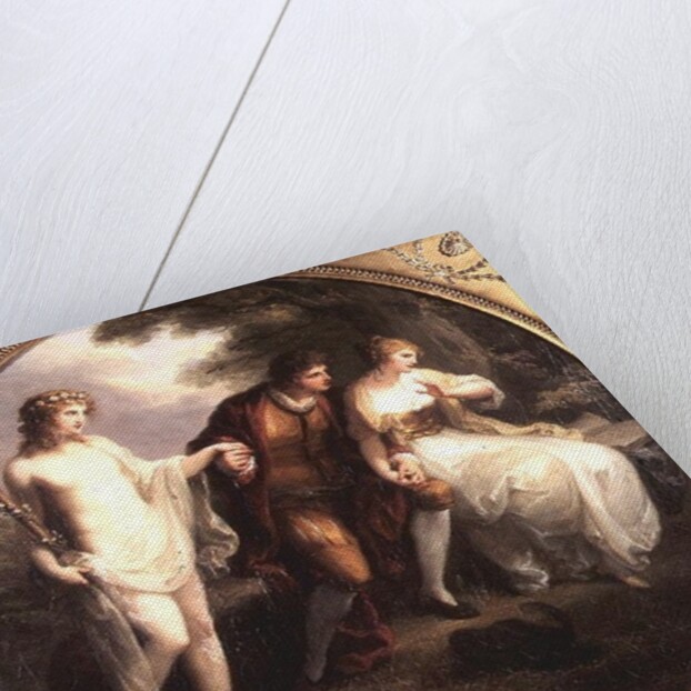 Abelard presenting Hymen to Heloise by Angelica Kauffman