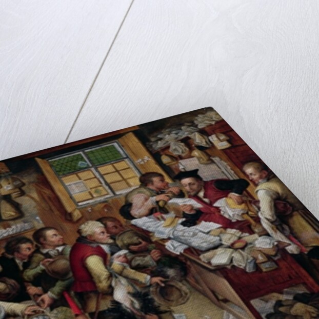 Rent day by Pieter the Younger Brueghel