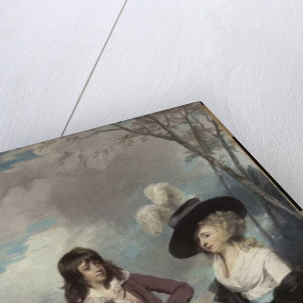 Maria Marow Gideon and her brother, William, 1786-87 by Joshua Reynolds