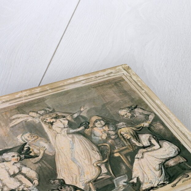 Dressing for a Masquerade, 1790 by Thomas Rowlandson