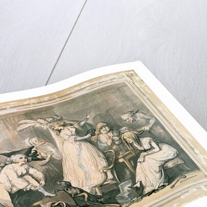 Dressing for a Masquerade, 1790 by Thomas Rowlandson