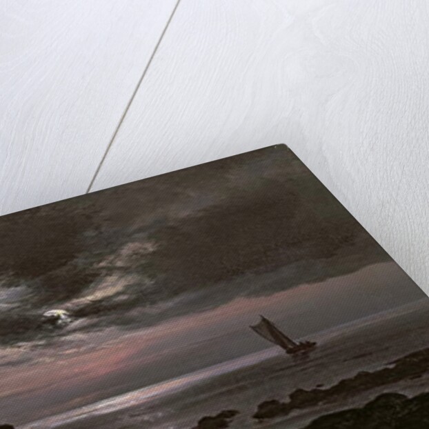 Mother and Child by the Sea, 1840 by Johan Christian Dahl