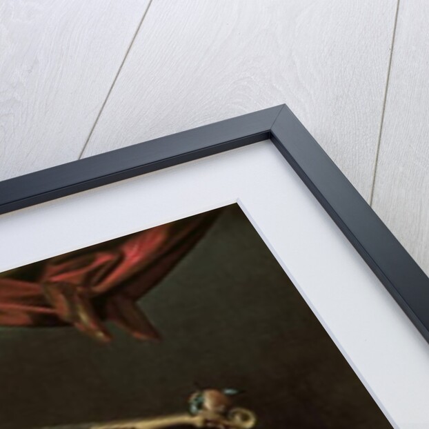 Still life with musical instruments by Evaristo Baschenis