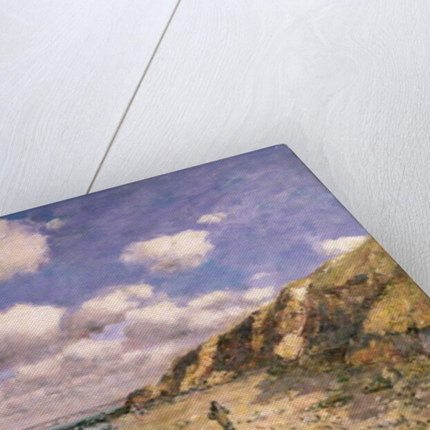 A Beach near Trouville, 1895 by Eugene Louis Boudin