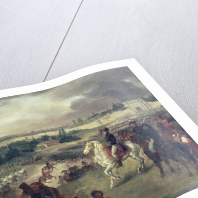 The Entry of Napoleon Bonaparte into Milan in 1796 by Joseph-Louis-Hippolyte Bellange