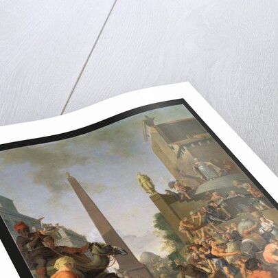 Joseph Distributing Corn in Egypt, 1655 by Bartholomeus Breenbergh