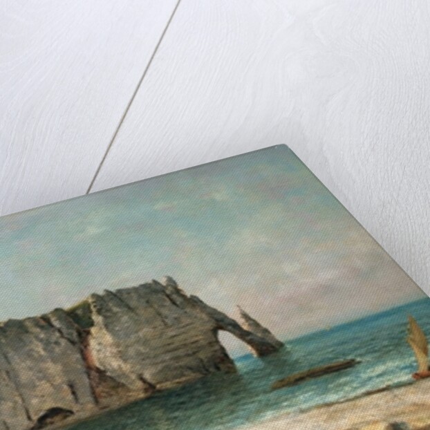 The Sea-Arch at Etretat, 1869 by Gustave Courbet