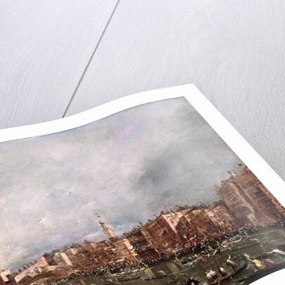 A Regatta on the Grand Canal, Venice by Francesco Guardi