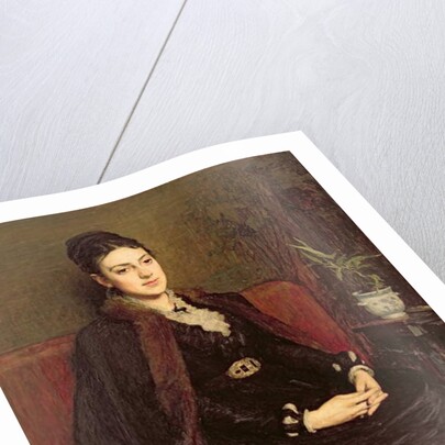 Portrait of Lady Orchardson c.1875 by William Quiller Orchardson