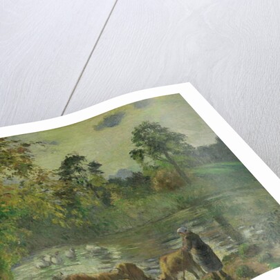 The Pond at Montfoucault, 1875 by Camille Pissarro