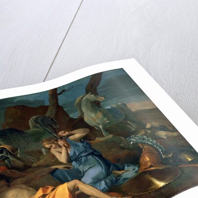 Tancred and Erminia, c.1635 by Nicolas Poussin