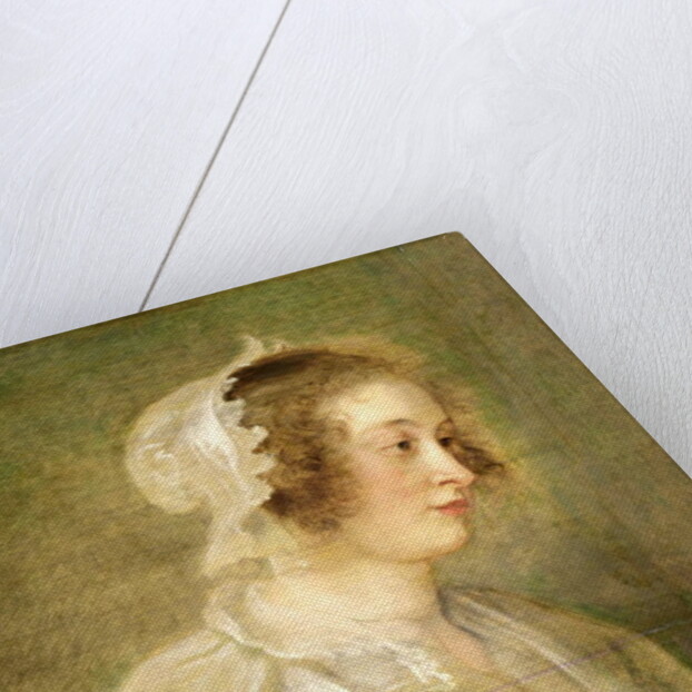 Head of a Young Woman by Peter Paul Rubens