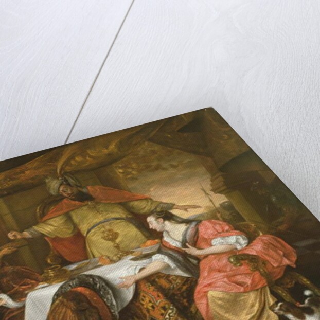 The Wrath of Ahasuerus, c.1670 by Jan Havicksz. Steen