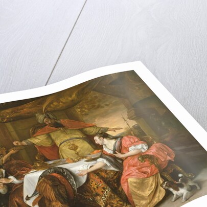 The Wrath of Ahasuerus, c.1670 by Jan Havicksz. Steen