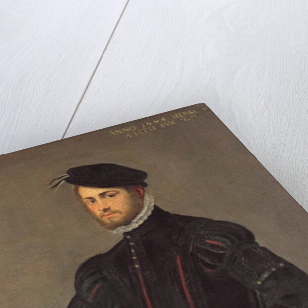 Portrait of a Young Man, aged 22, 1554 by Jacopo Robusti Tintoretto