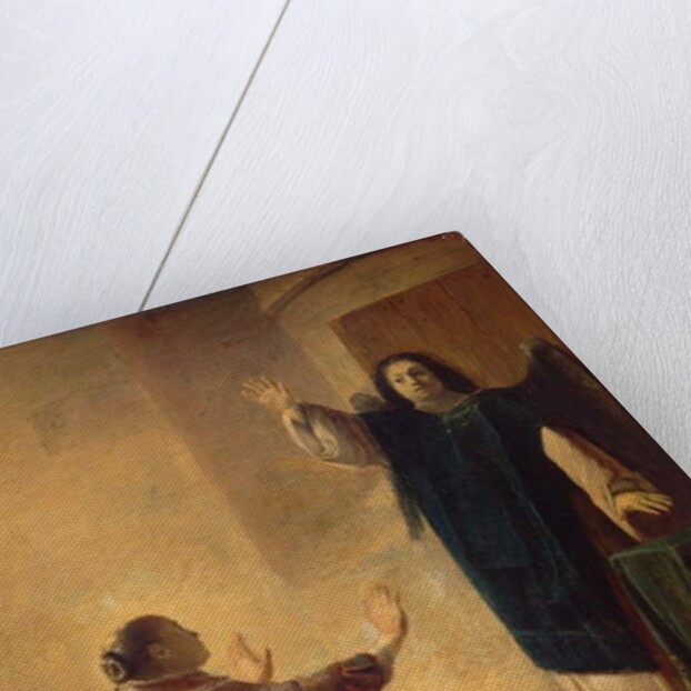 The Angel Appearing to Anna by Pieter Fransz. de Grebber