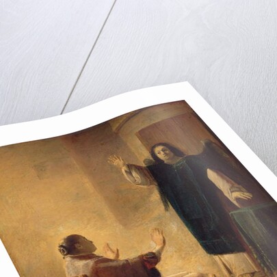 The Angel Appearing to Anna by Pieter Fransz. de Grebber