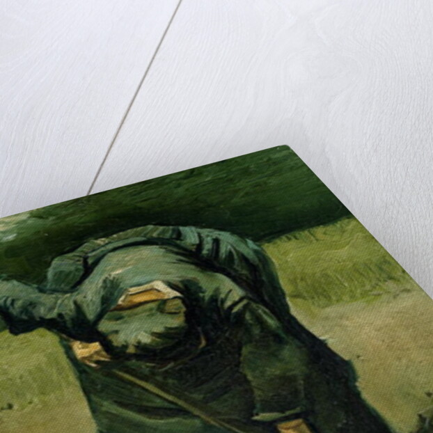 Peasant Woman Digging, 1885 by Vincent van Gogh