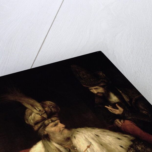 Ahasuerus and Haman by Aert de Gelder