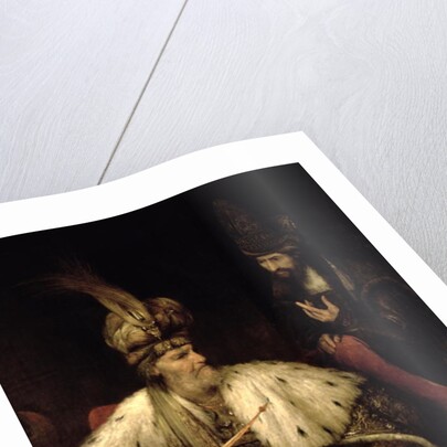 Ahasuerus and Haman by Aert de Gelder