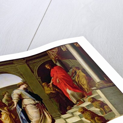 Solomon and the Queen of Sheba, 1650 by Eustache Le Sueur