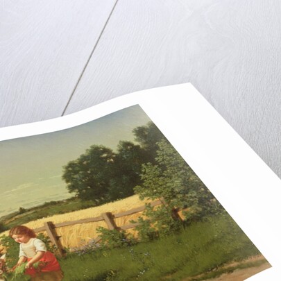 The Goat Cart, 1882 by Samuel S. Carr