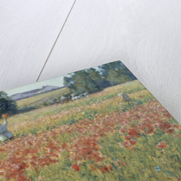 In Flanders Field - Where Soldiers Sleep and Poppies Grow, 1914 by Robert William Vonnoh
