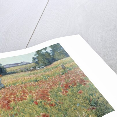 In Flanders Field - Where Soldiers Sleep and Poppies Grow, 1914 by Robert William Vonnoh
