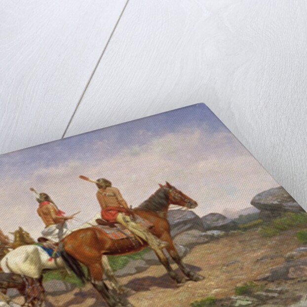 On the Lookout, Sighting the Enemy by Charles Craig