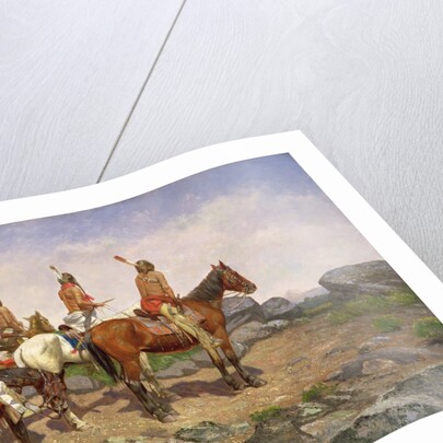 On the Lookout, Sighting the Enemy by Charles Craig