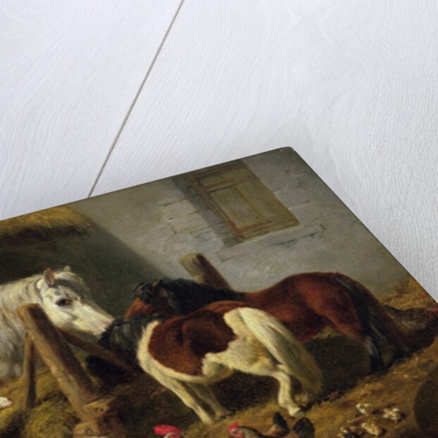 Barnyard, 1860 by Arthur Fitzwilliam Tait