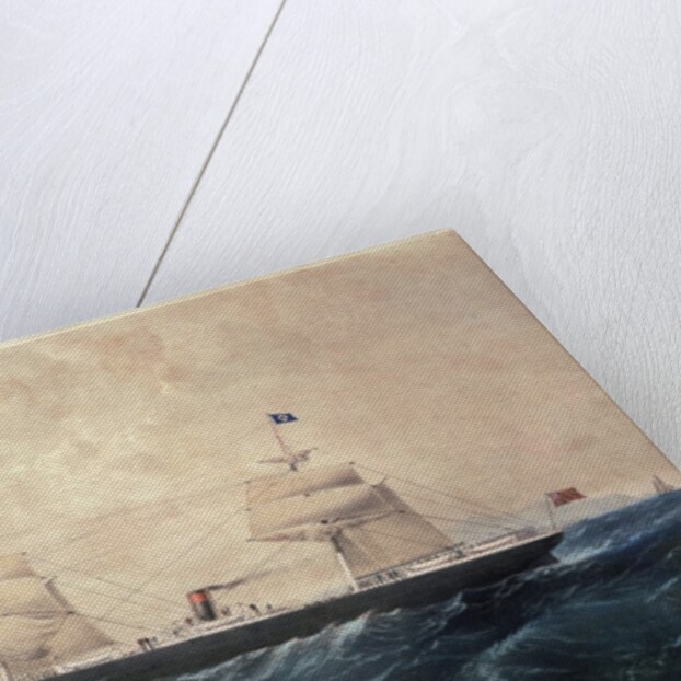 The Steamer Manhattan by American School