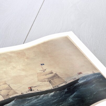 The Steamer Manhattan by American School