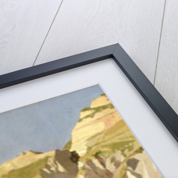 Cliffs of Volterra by Elihu Vedder