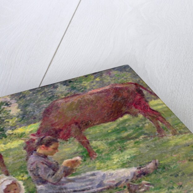 Watching the Cows by Theodore Robinson