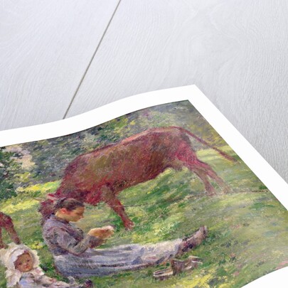 Watching the Cows by Theodore Robinson