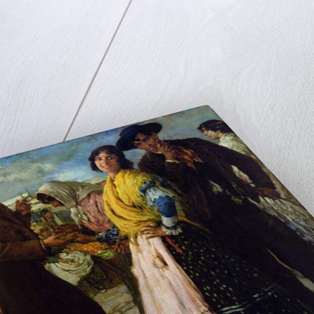 The Fortune Teller, 1905 by Francis Luis Mora