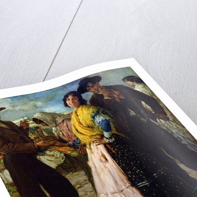 The Fortune Teller, 1905 by Francis Luis Mora