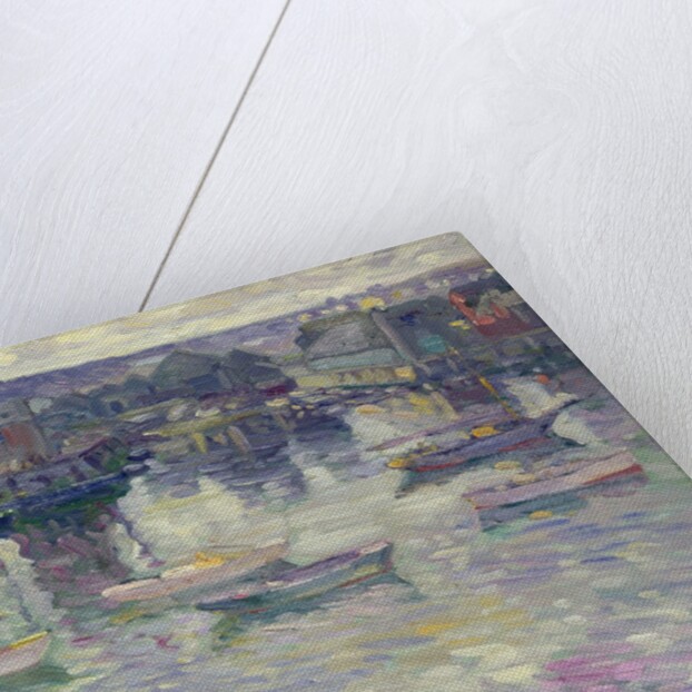 Moored Boats, c.1919 by Charles Kaelin