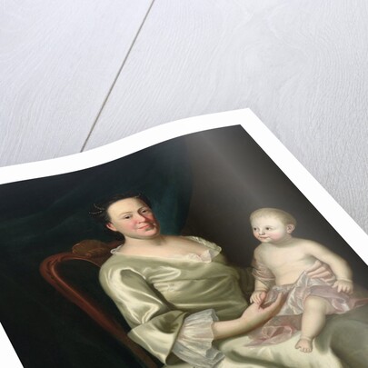 Portrait of Mrs Daniel Rea and Child, 1757 by John Singleton Copley