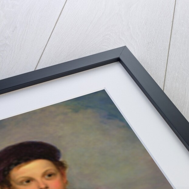 Boy with Still Life, c.1855 by Charles Baum