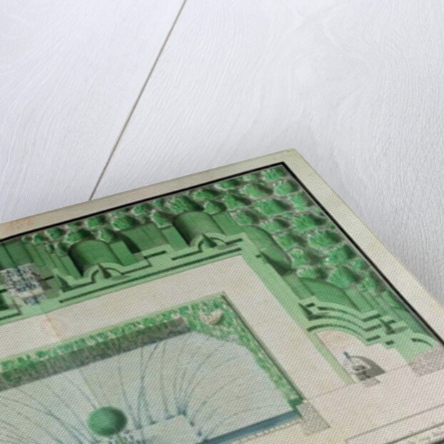 Ms 1307/47 Design for a water garden at Versailles by Andre Le Notre