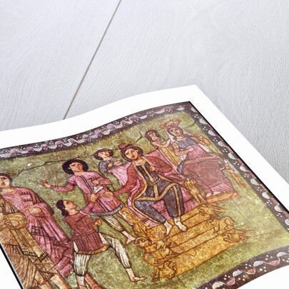 Mordechai and Esther by Jewish School