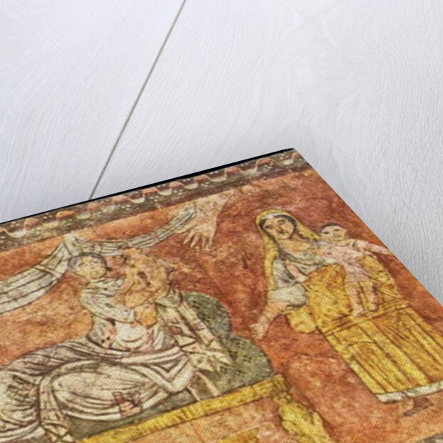 Elijah revives the widow's child by Jewish School