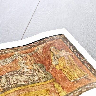 Elijah revives the widow's child by Jewish School