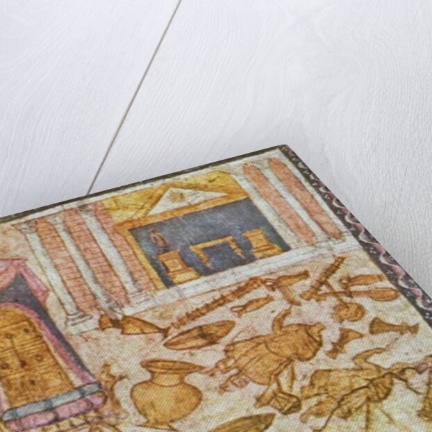 The Ark of the Covenant in the land of the Philistines by Jewish School