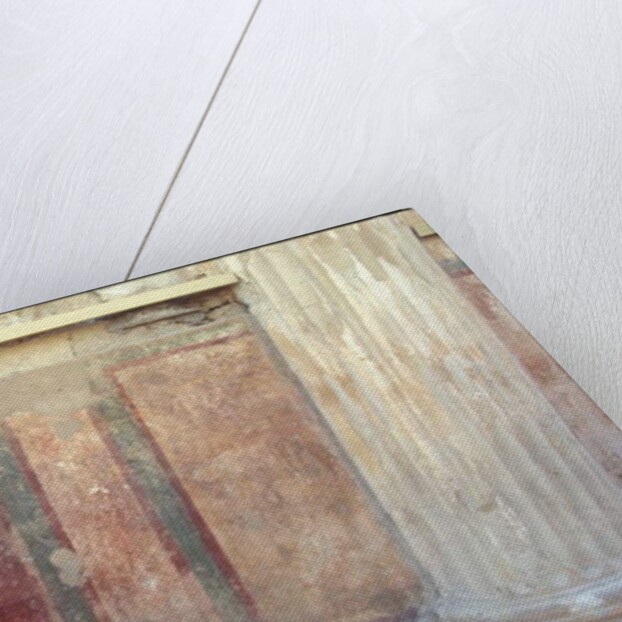 Colourful wall paintings from Herod's eastern palace by Roman